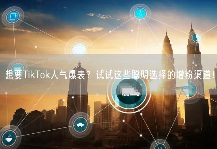 想要TikTok人气爆表？试试这些聪明选择的增粉渠道！