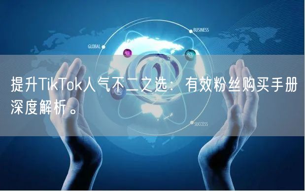 提升TikTok人气不二之选：有效粉丝购买手册深度解析。