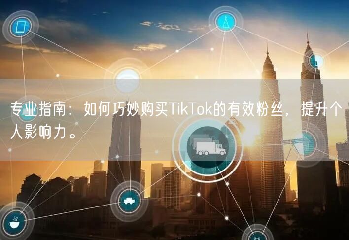 专业指南：如何巧妙购买TikTok的有效粉丝，提升个人影响力。