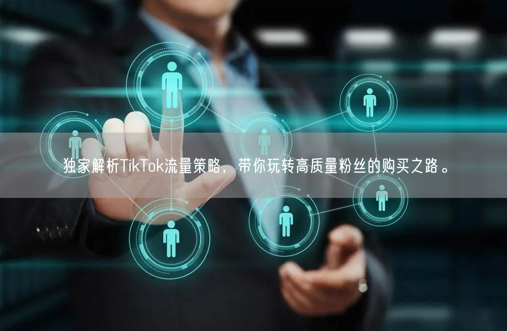 独家解析TikTok流量策略，带你玩转高质量粉丝的购买之路。
