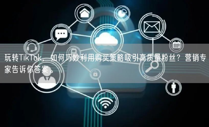 玩转TikTok，如何巧妙利用购买策略吸引高质量粉丝？营销专家告诉你答案。