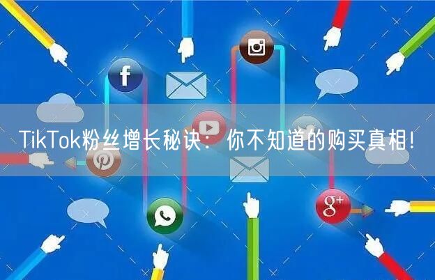 TikTok粉丝增长秘诀：你不知道的购买真相！