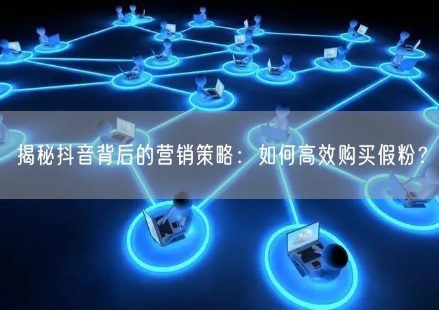 揭秘抖音背后的营销策略：如何高效购买假粉？
