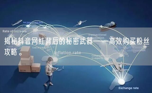 揭秘抖音网红背后的秘密武器——高效购买粉丝攻略。