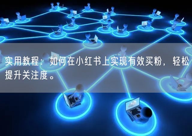实用教程：如何在小红书上实现有效买粉，轻松提升关注度。