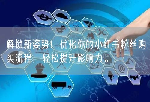 解锁新姿势！优化你的小红书粉丝购买流程，轻松提升影响力。