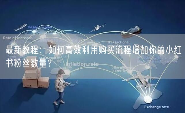最新教程：如何高效利用购买流程增加你的小红书粉丝数量？