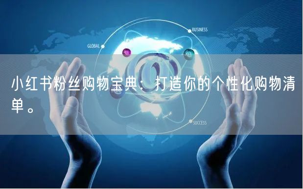 小红书粉丝购物宝典：打造你的个性化购物清单。