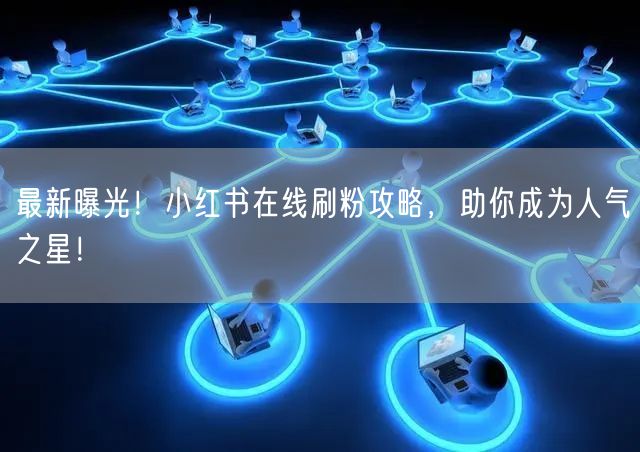 最新曝光！小红书在线刷粉攻略，助你成为人气之星！