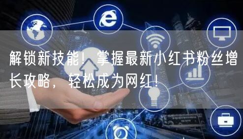 解锁新技能！掌握最新小红书粉丝增长攻略，轻松成为网红！