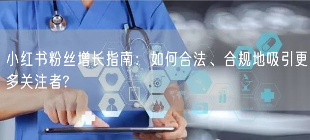 小红书粉丝增长指南：如何合法、合规地吸引更多关注者?