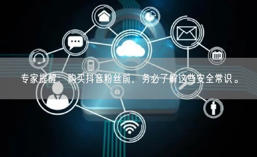 专家提醒：购买抖音粉丝前，务必了解这些安全常识。