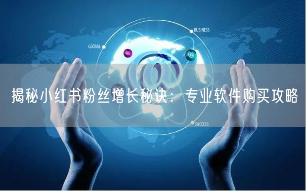 揭秘小红书粉丝增长秘诀：专业软件购买攻略
