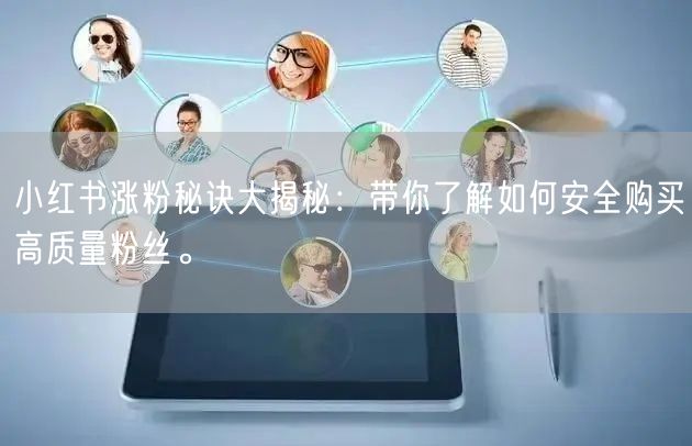小红书涨粉秘诀大揭秘：带你了解如何安全购买高质量粉丝。