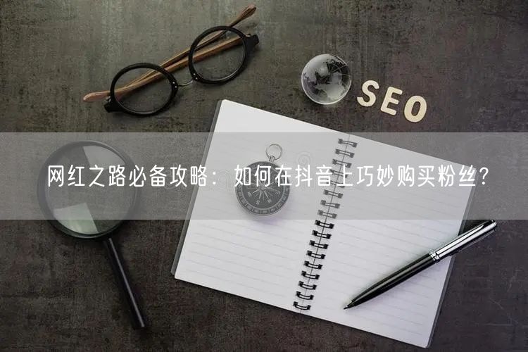 网红之路必备攻略：如何在抖音上巧妙购买粉丝？
